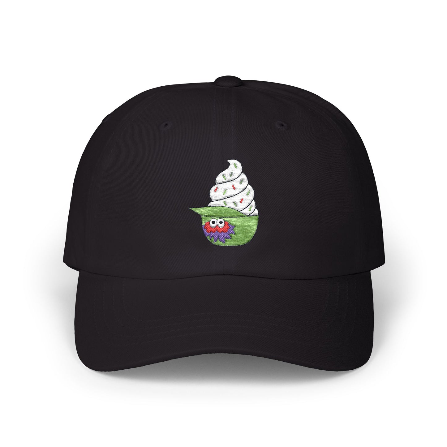 Whimsical Phillies Phanatic Baseball Ice Cream Dad Cap | Fun Summer Hat, Casual Headwear, Gift for Dads, Trendy Dad Hat, Ice Cream Lover Cap