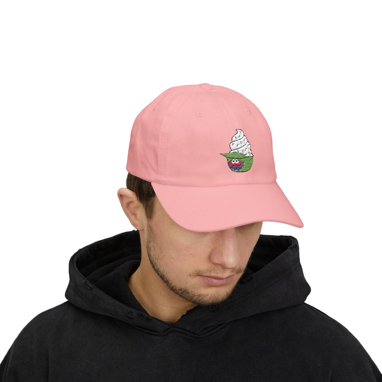 Whimsical Phillies Phanatic Baseball Ice Cream Dad Cap | Fun Summer Hat, Casual Headwear, Gift for Dads, Trendy Dad Hat, Ice Cream Lover Cap