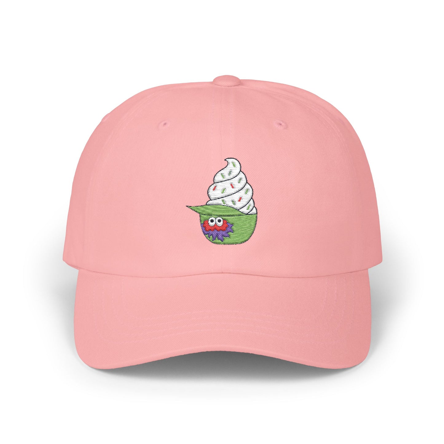 Whimsical Phillies Phanatic Baseball Ice Cream Dad Cap | Fun Summer Hat, Casual Headwear, Gift for Dads, Trendy Dad Hat, Ice Cream Lover Cap