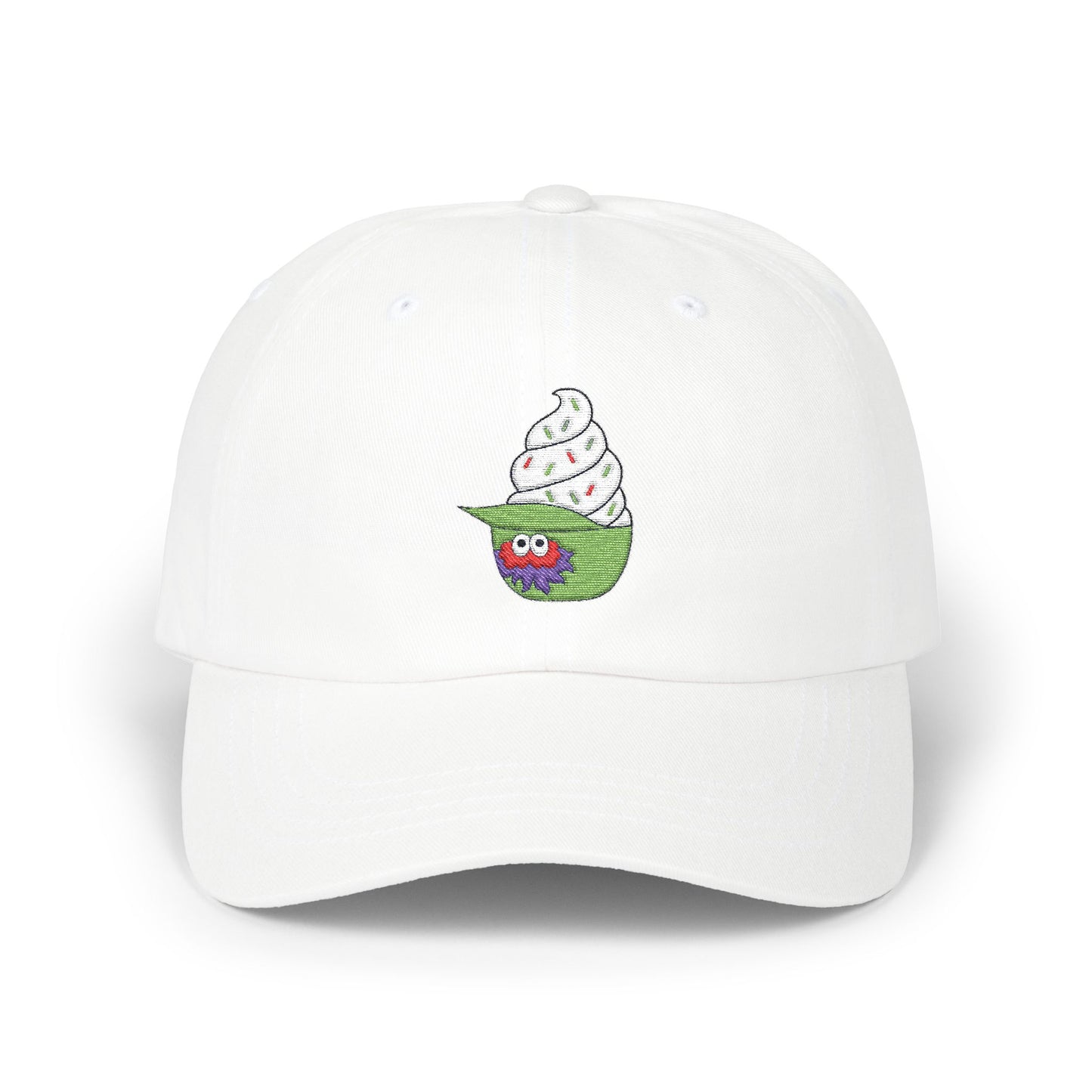 Whimsical Phillies Phanatic Baseball Ice Cream Dad Cap | Fun Summer Hat, Casual Headwear, Gift for Dads, Trendy Dad Hat, Ice Cream Lover Cap