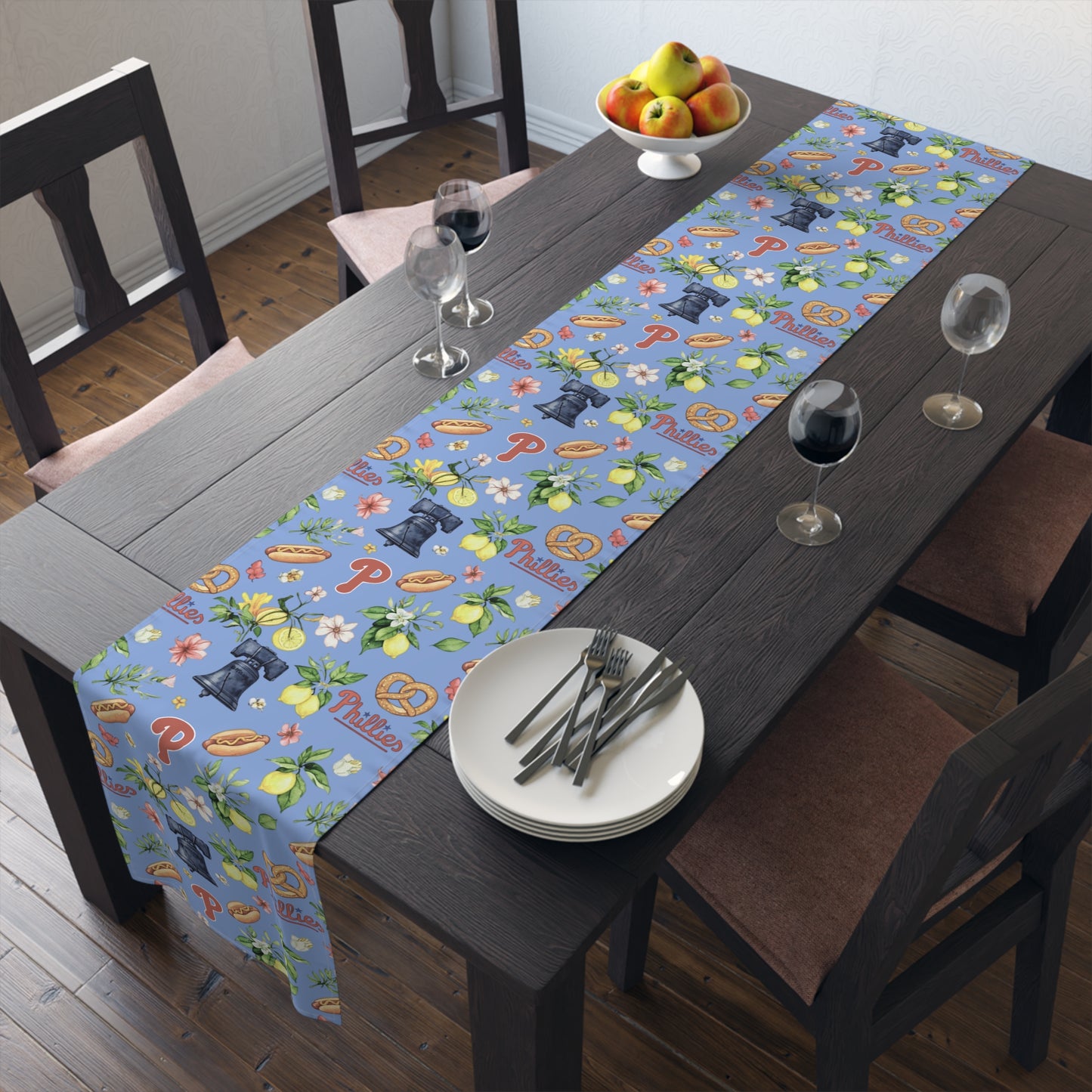 Table Runner - Phillies Italian Summer Vibrant Floral