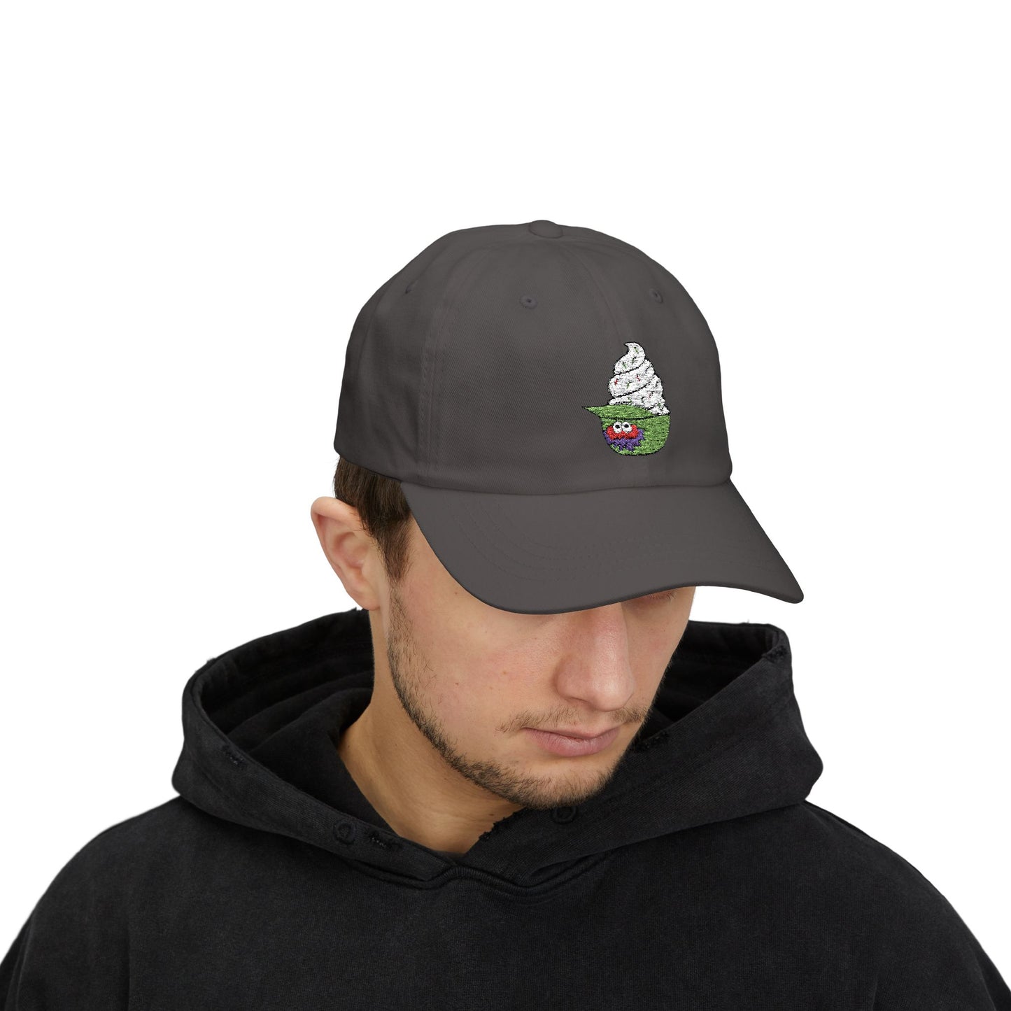 Whimsical Phillies Phanatic Baseball Ice Cream Dad Cap | Fun Summer Hat, Casual Headwear, Gift for Dads, Trendy Dad Hat, Ice Cream Lover Cap