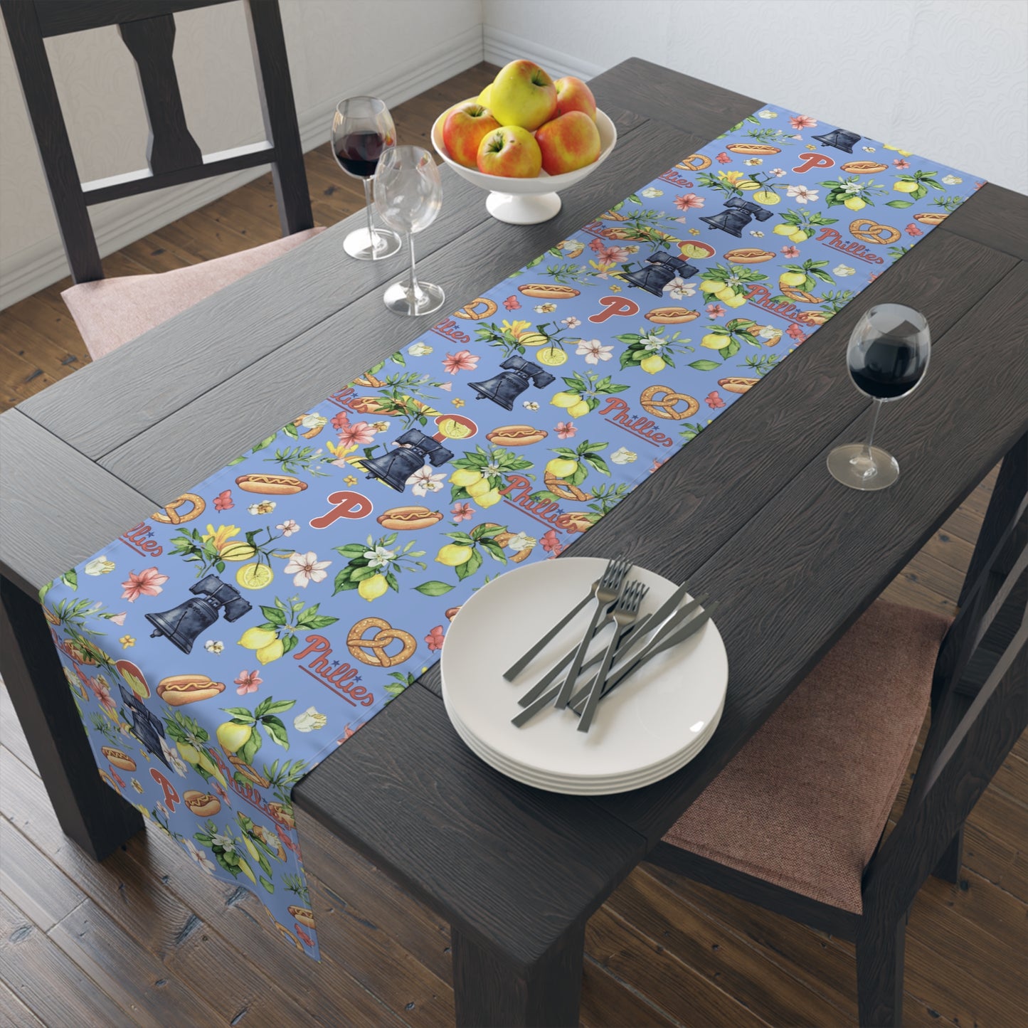 Table Runner - Phillies Italian Summer Vibrant Floral