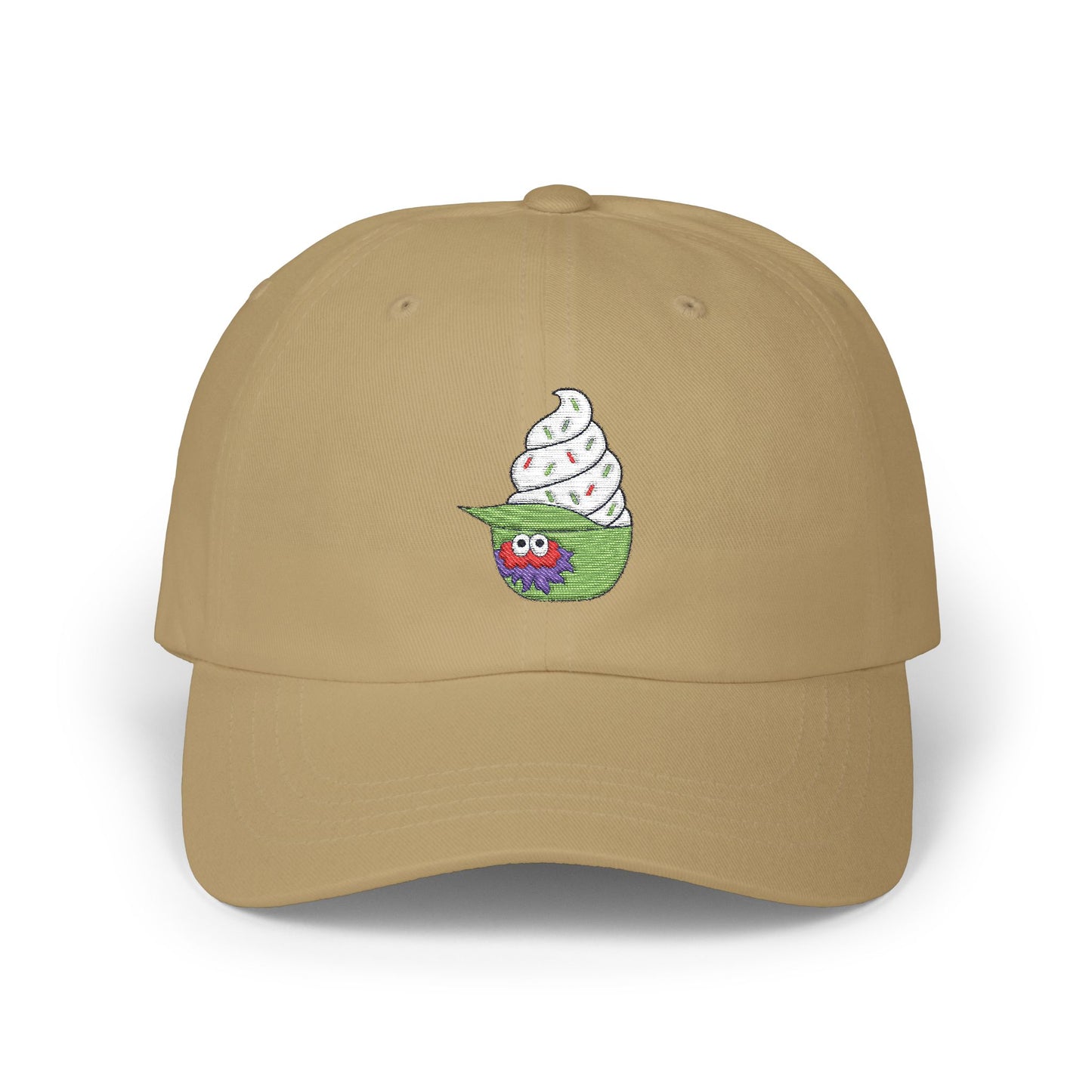 Whimsical Phillies Phanatic Baseball Ice Cream Dad Cap | Fun Summer Hat, Casual Headwear, Gift for Dads, Trendy Dad Hat, Ice Cream Lover Cap