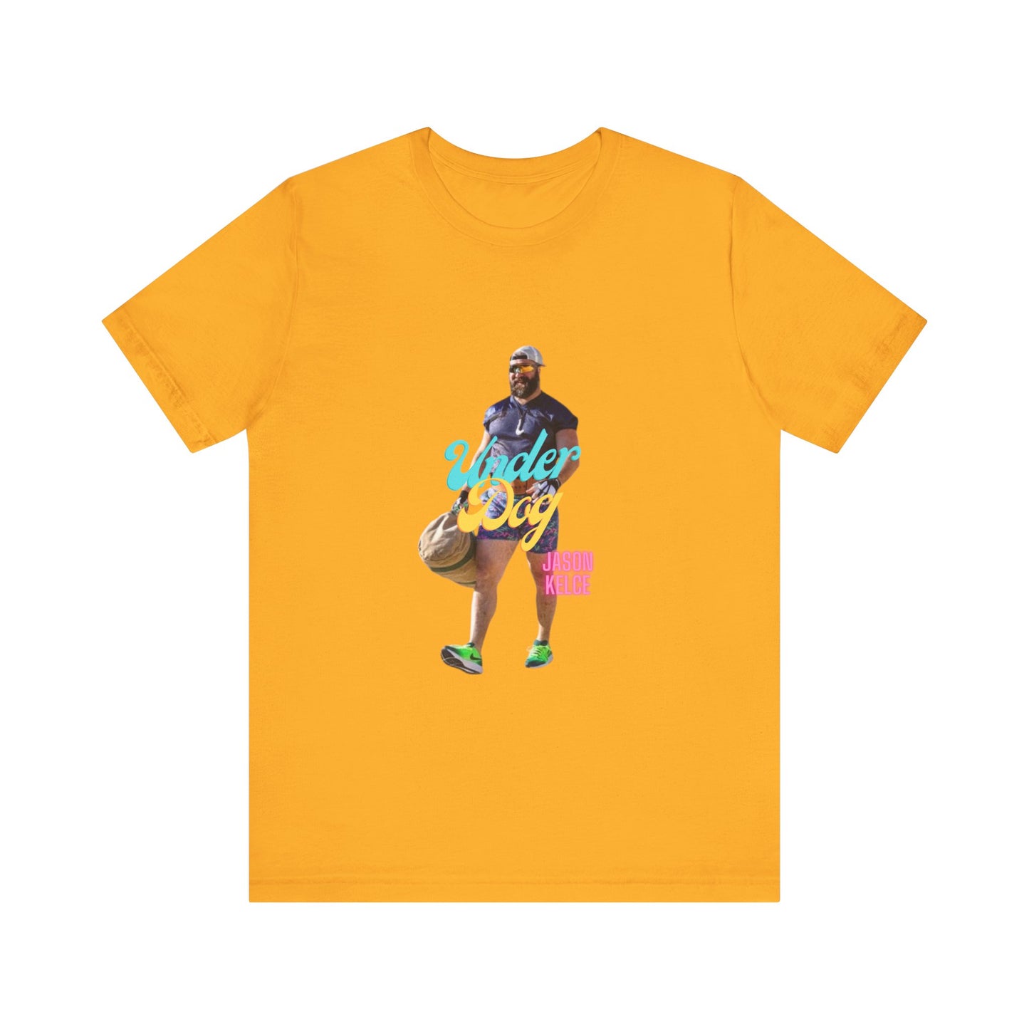 Jason Kelce Under Dog Unisex Jersey Short Sleeve Tee