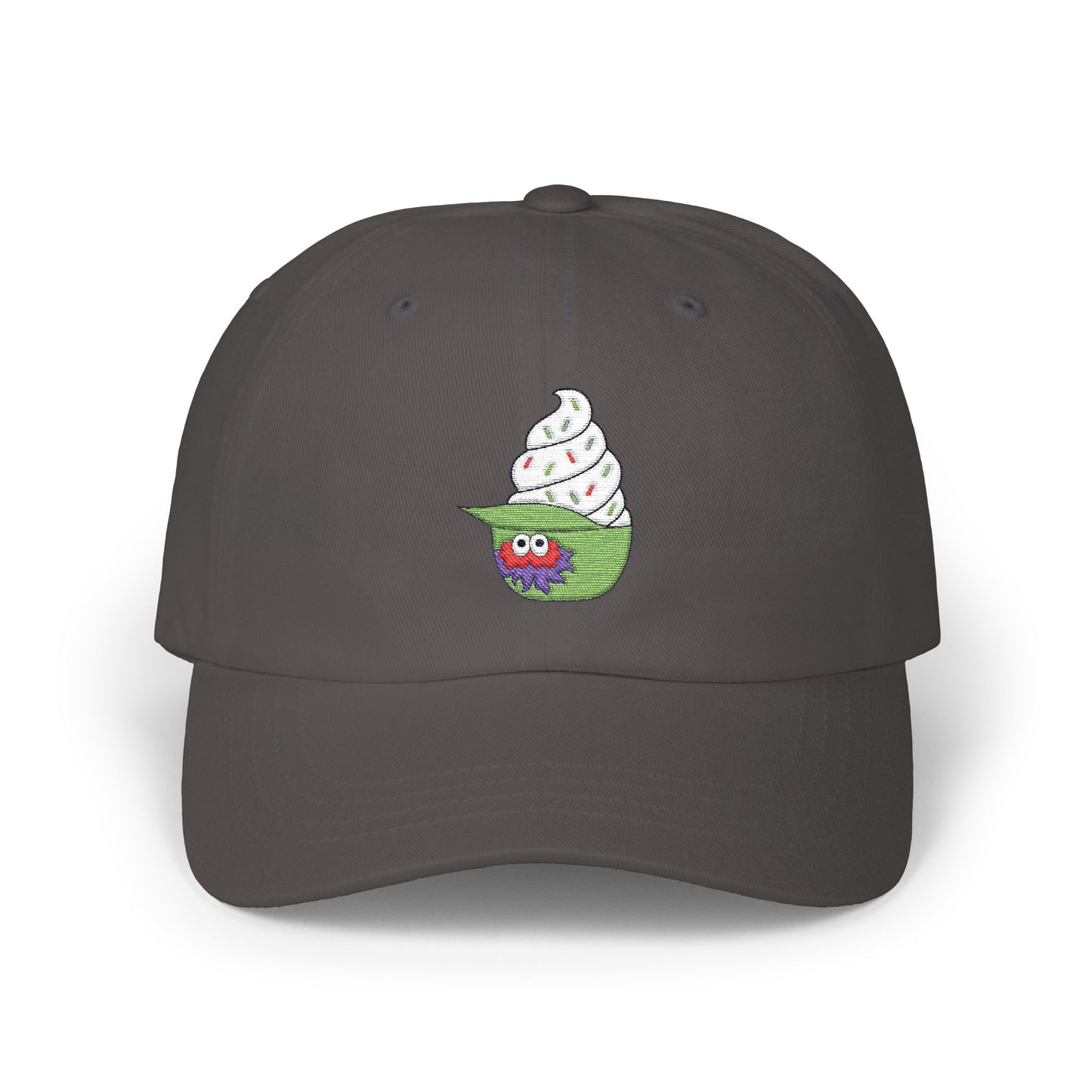 Whimsical Phillies Phanatic Baseball Ice Cream Dad Cap | Fun Summer Hat, Casual Headwear, Gift for Dads, Trendy Dad Hat, Ice Cream Lover Cap