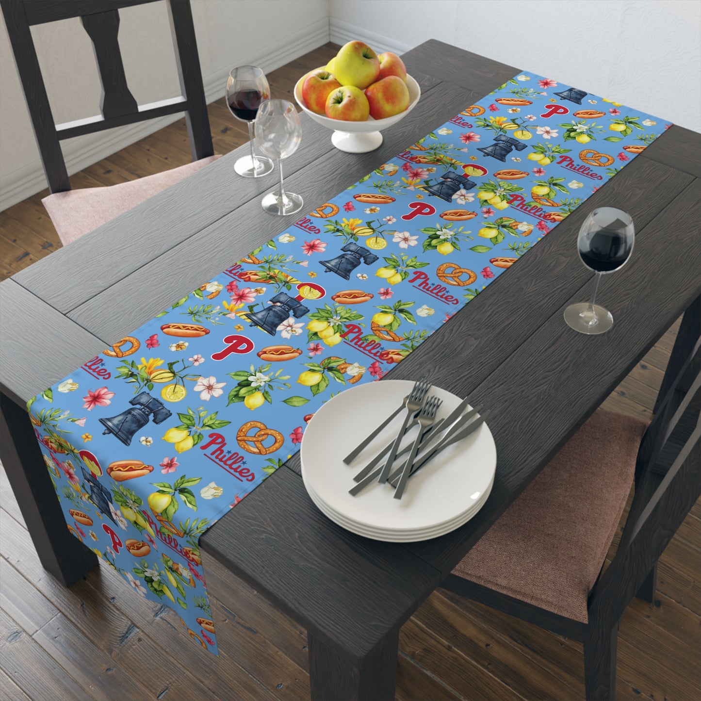 Table Runner - Phillies Italian Summer Vibrant Floral