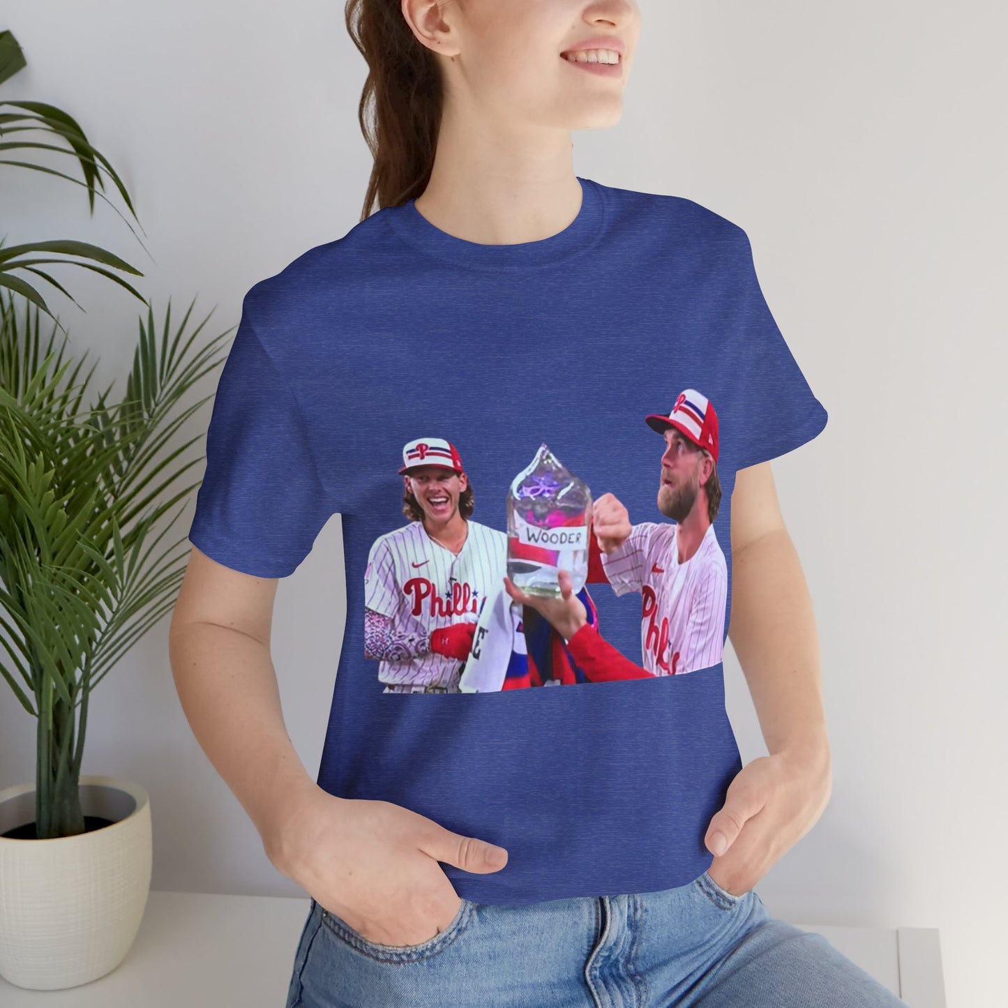 Alec Bohm Bryce Harper Wooder Philadelphia Unisex Jersey Short Sleeve Tee