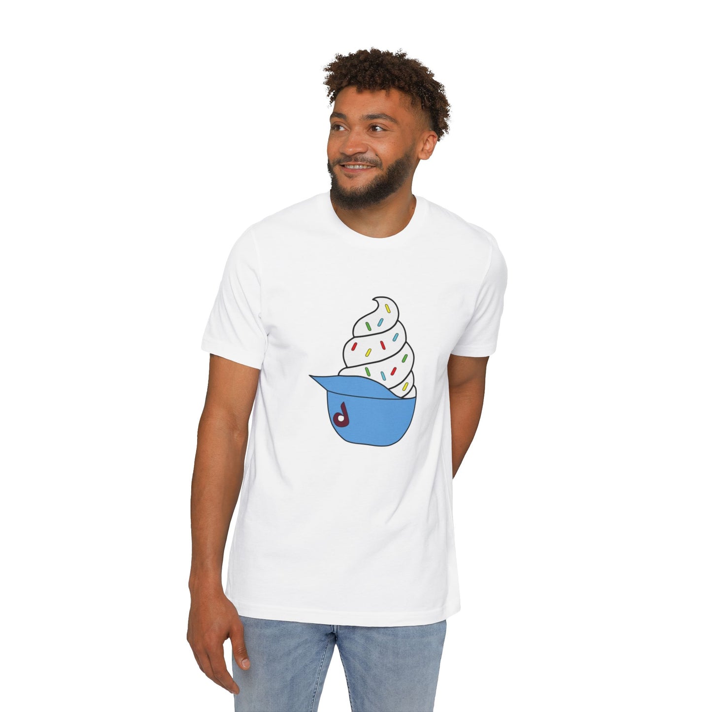 T-Shirt Phillies Old School Ice Cream Cup Design