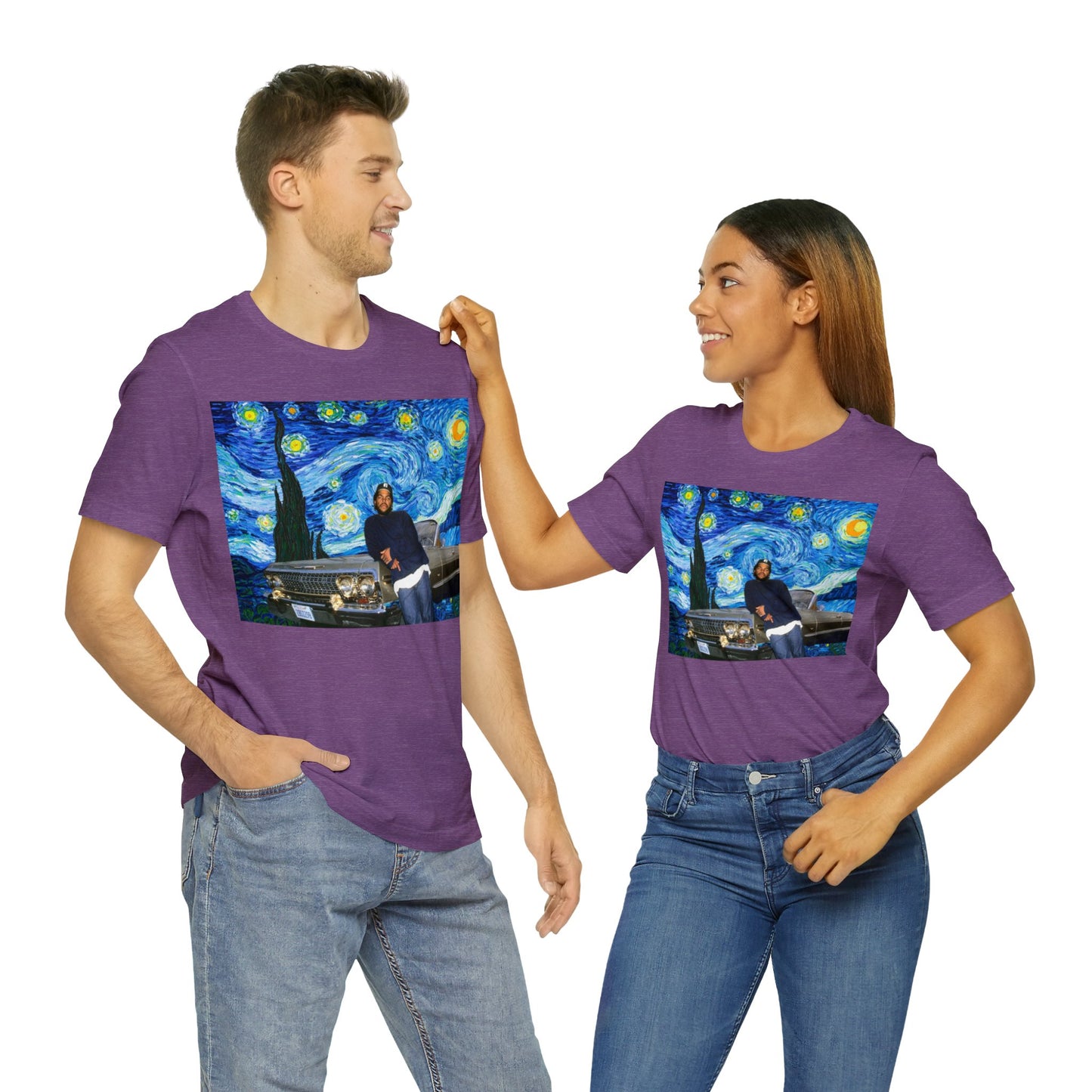 Ice Cube Starry Night Unisex Jersey Short Sleeve Tee