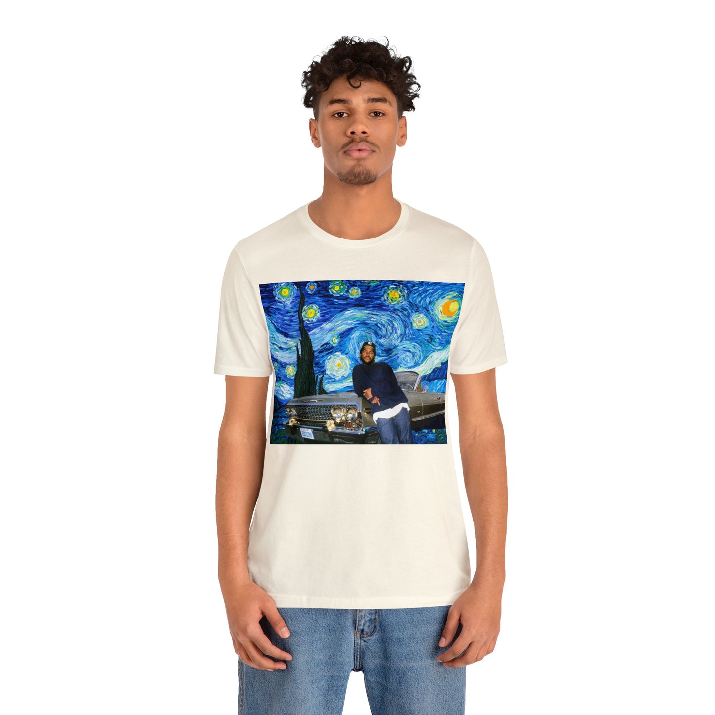 Ice Cube Starry Night Unisex Jersey Short Sleeve Tee