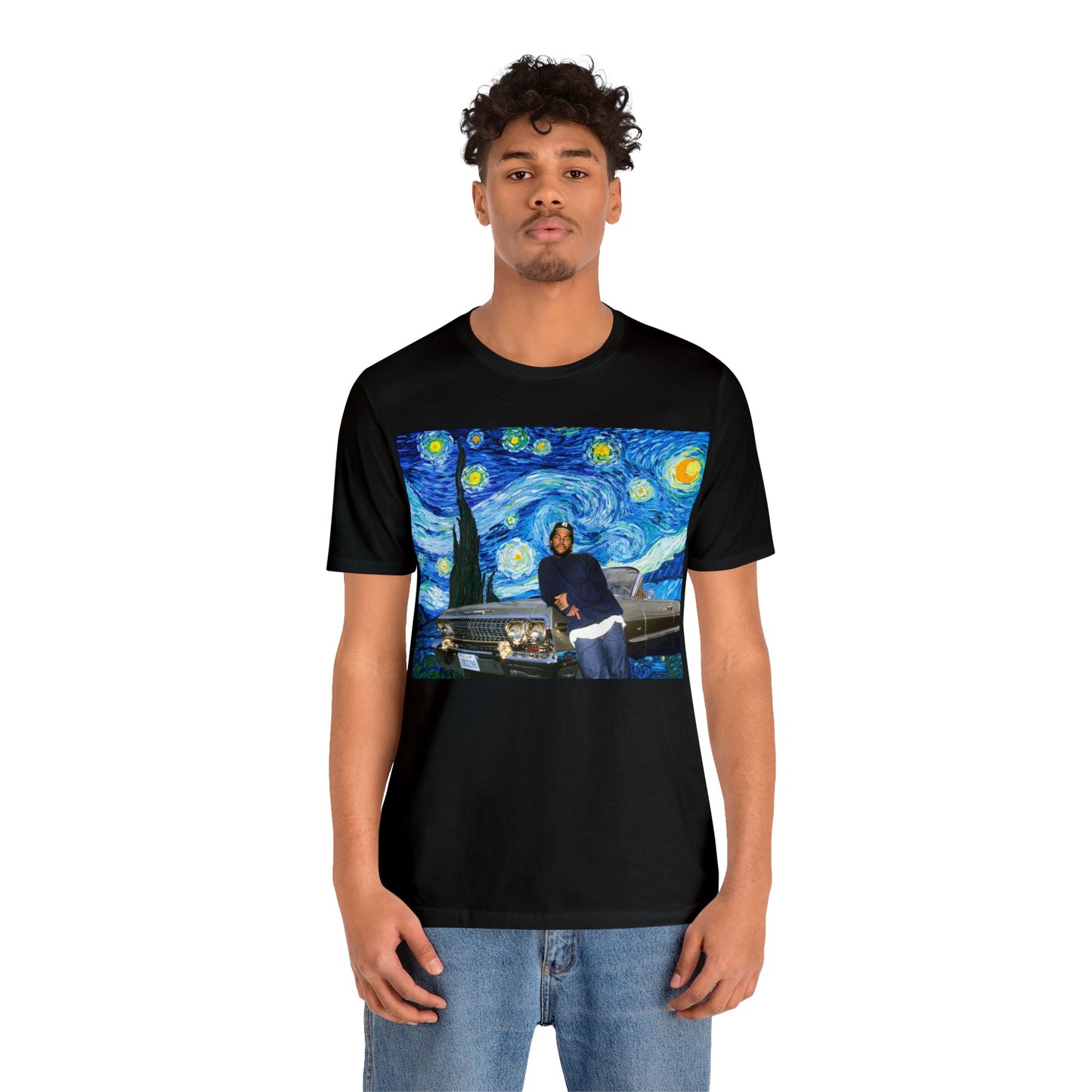 Ice Cube Starry Night Unisex Jersey Short Sleeve Tee