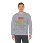 Turkey, Gravy, Beans and Rolls Let me see that Casserole Unisex Heavy Blend™ Crewneck Sweatshirt