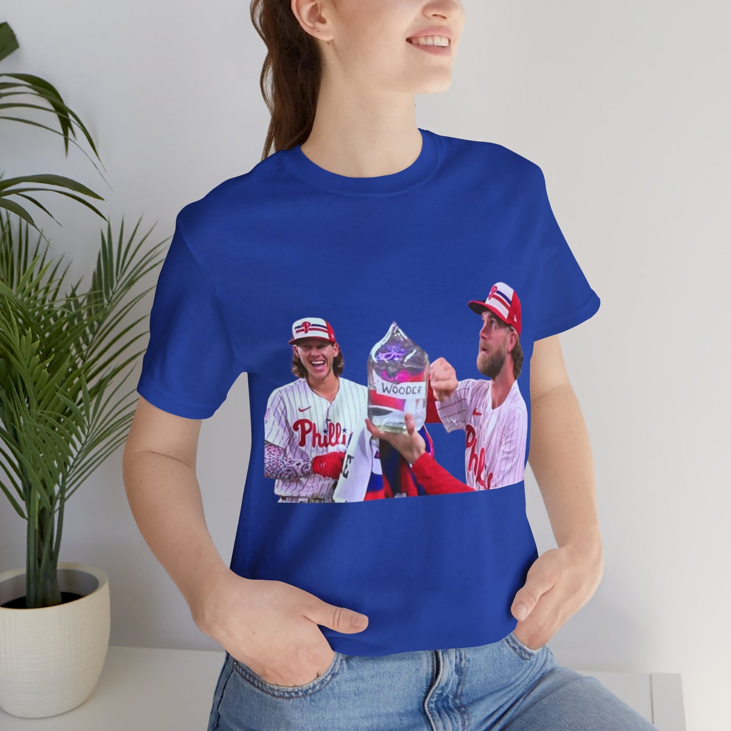 Alec Bohm Bryce Harper Wooder Philadelphia Unisex Jersey Short Sleeve Tee