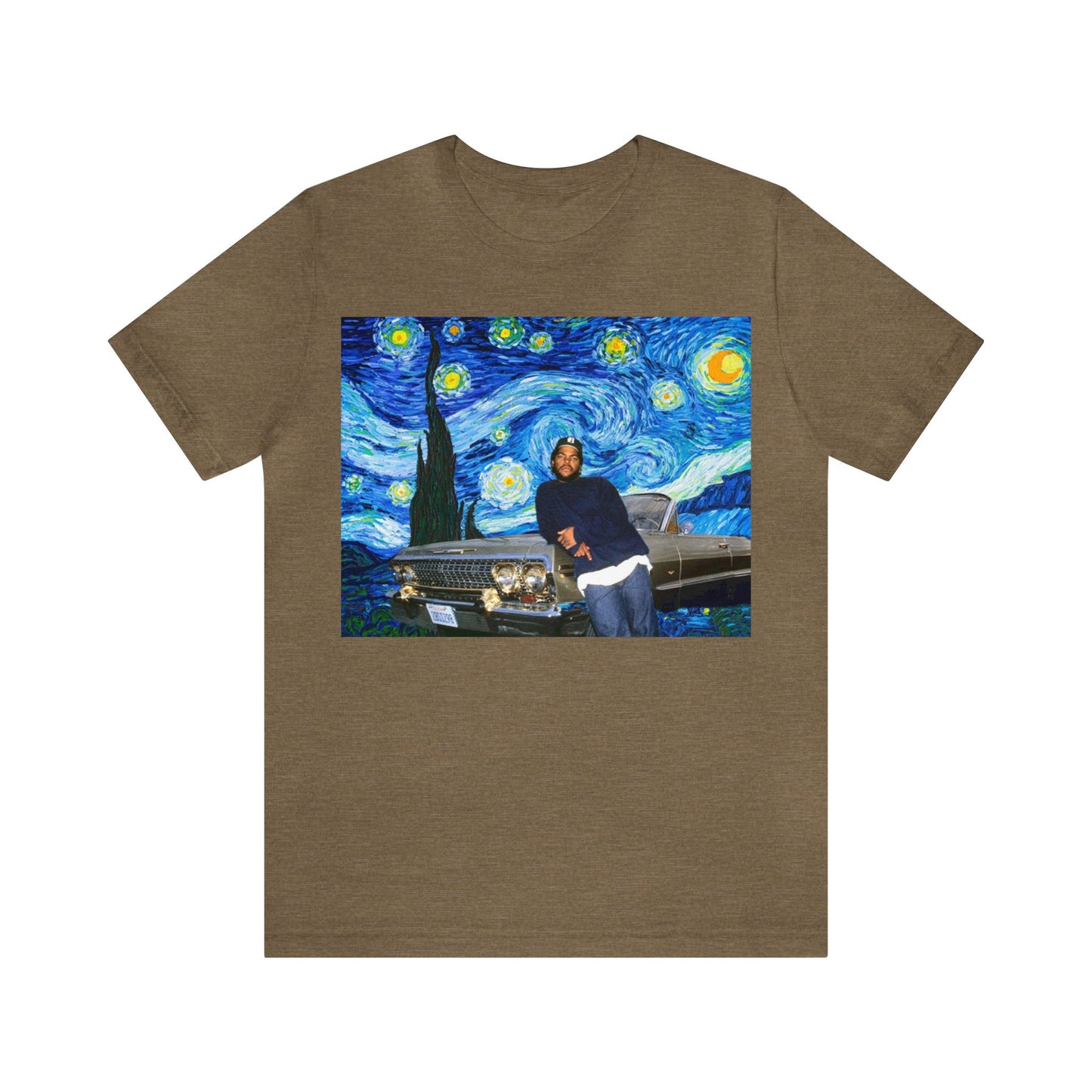 Ice Cube Starry Night Unisex Jersey Short Sleeve Tee