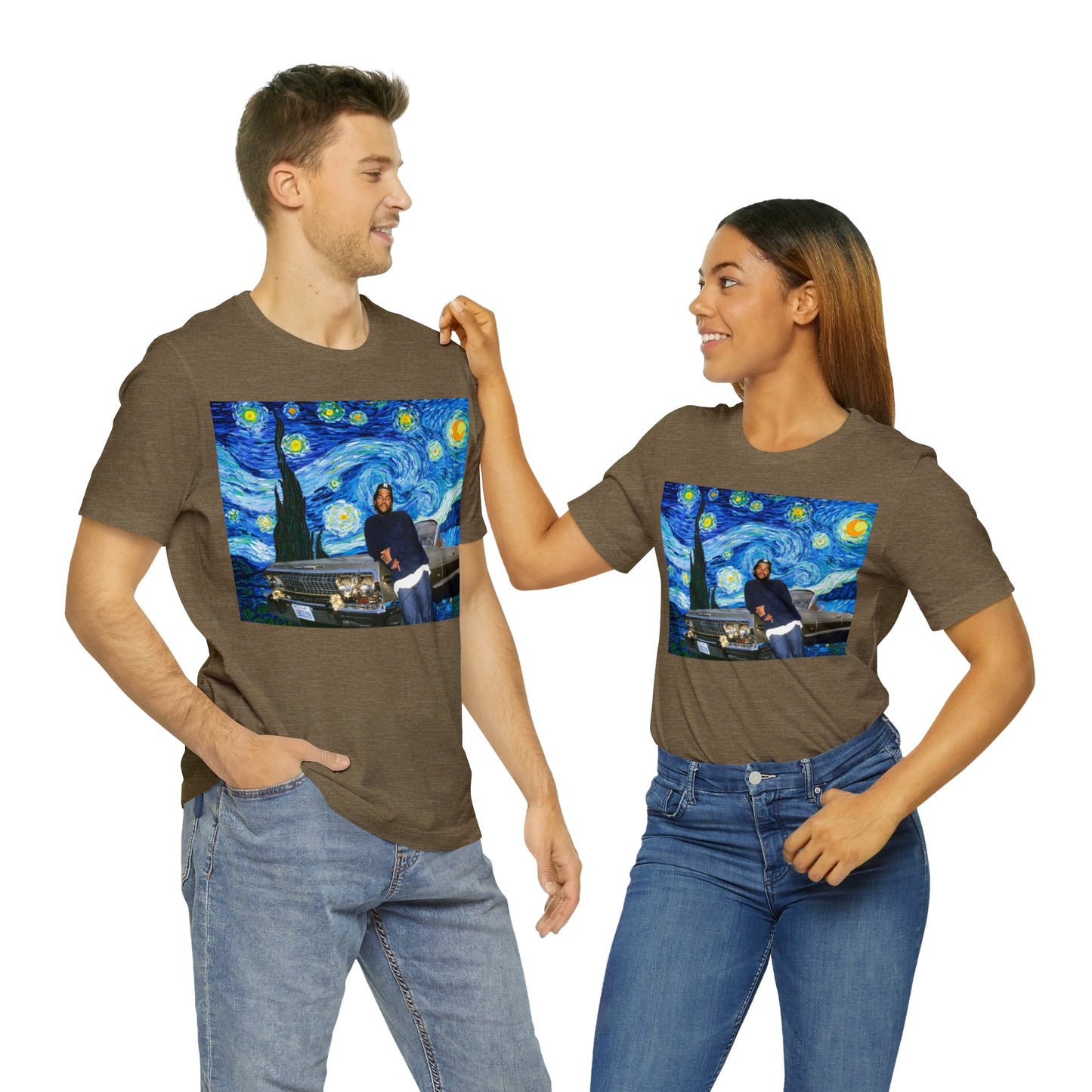 Ice Cube Starry Night Unisex Jersey Short Sleeve Tee