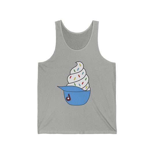 Ice Cream Lover's Unisex Tank - Phillies Ice Cream Hat Design