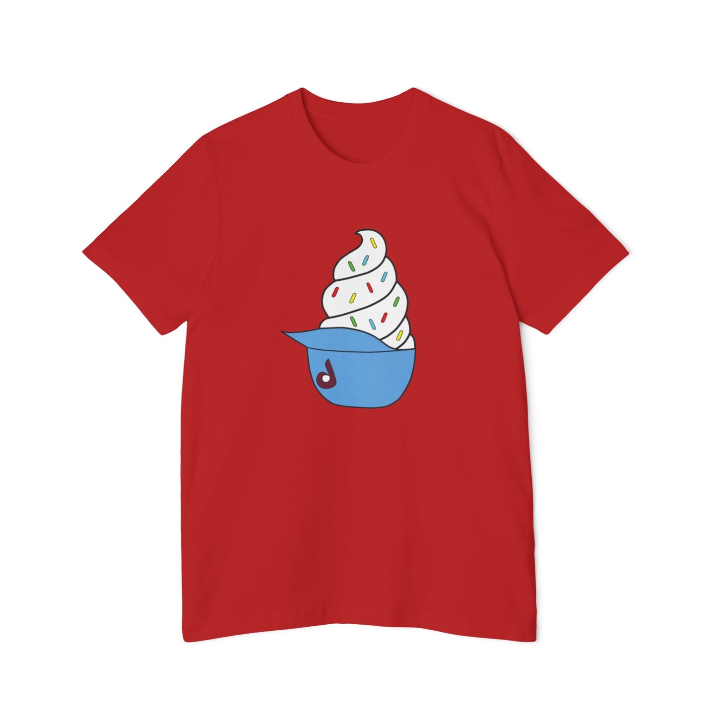 T-Shirt Phillies Old School Ice Cream Cup Design