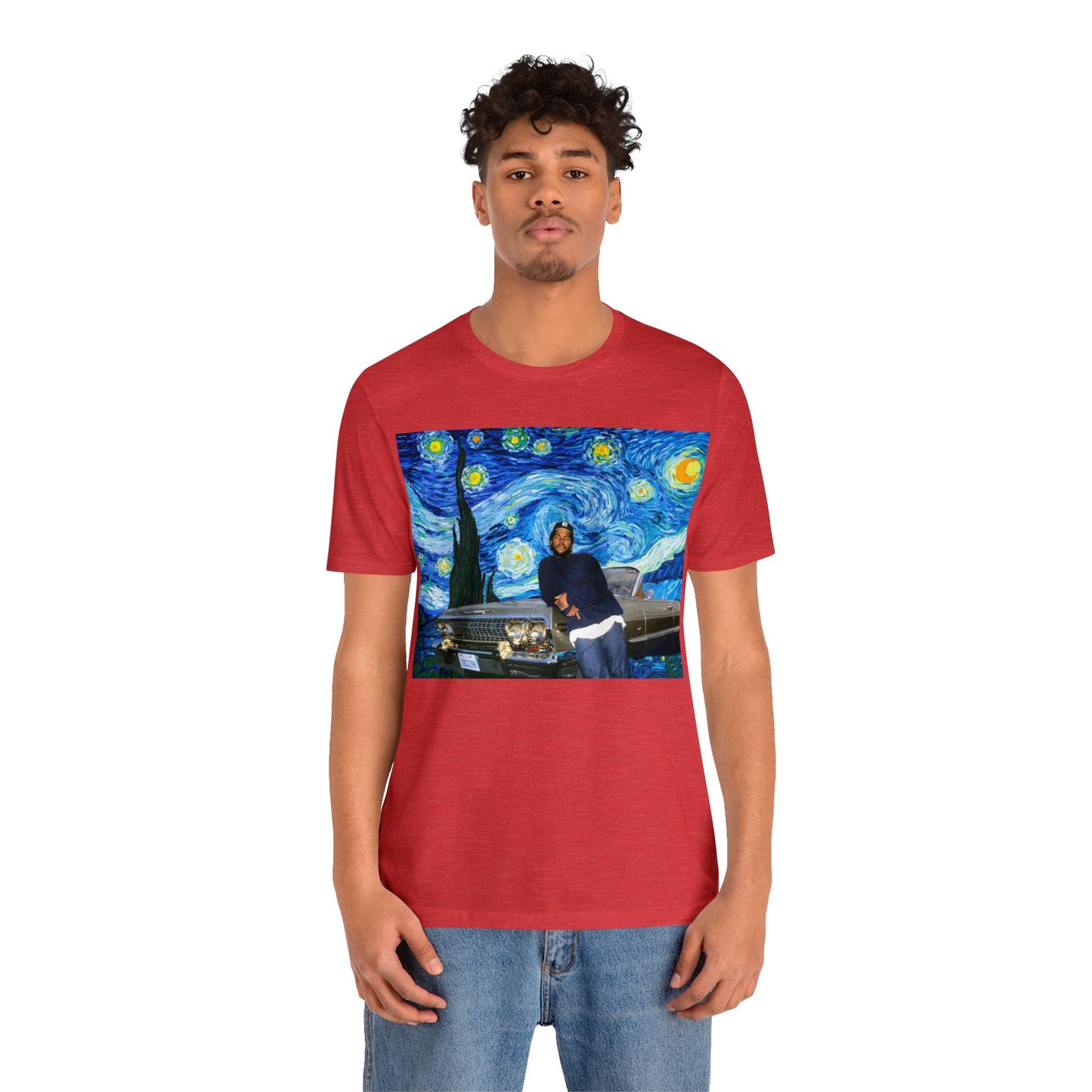 Ice Cube Starry Night Unisex Jersey Short Sleeve Tee