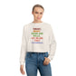 Let me see that casserole Women's Cropped Fleece Pullover