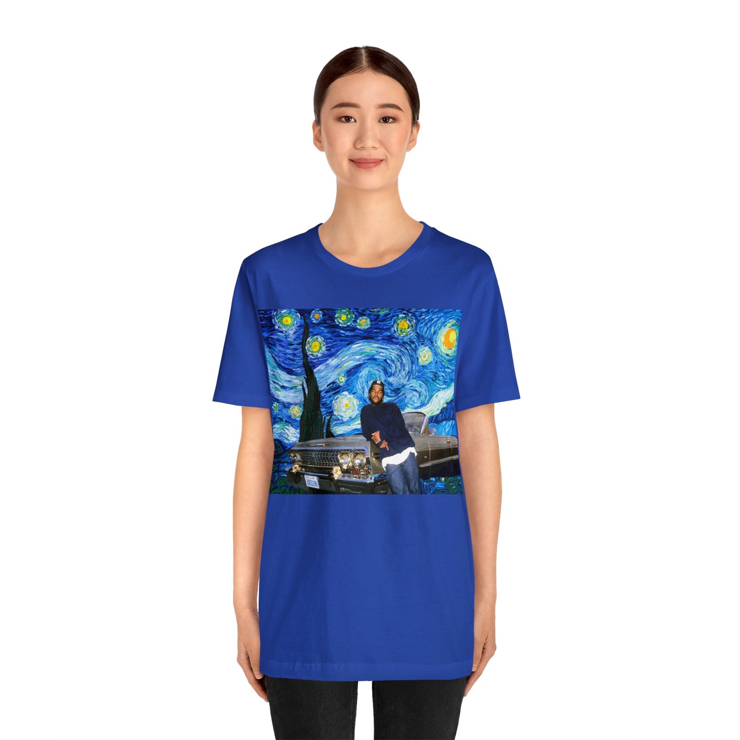 Ice Cube Starry Night Unisex Jersey Short Sleeve Tee