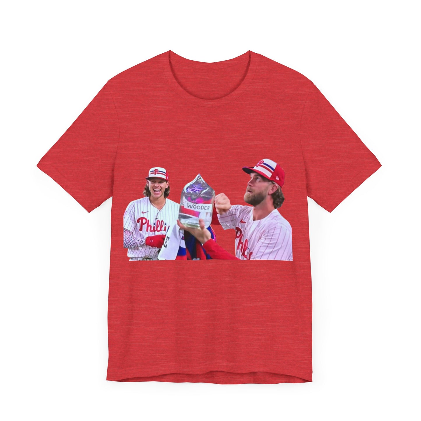 Alec Bohm Bryce Harper Wooder Philadelphia Unisex Jersey Short Sleeve Tee