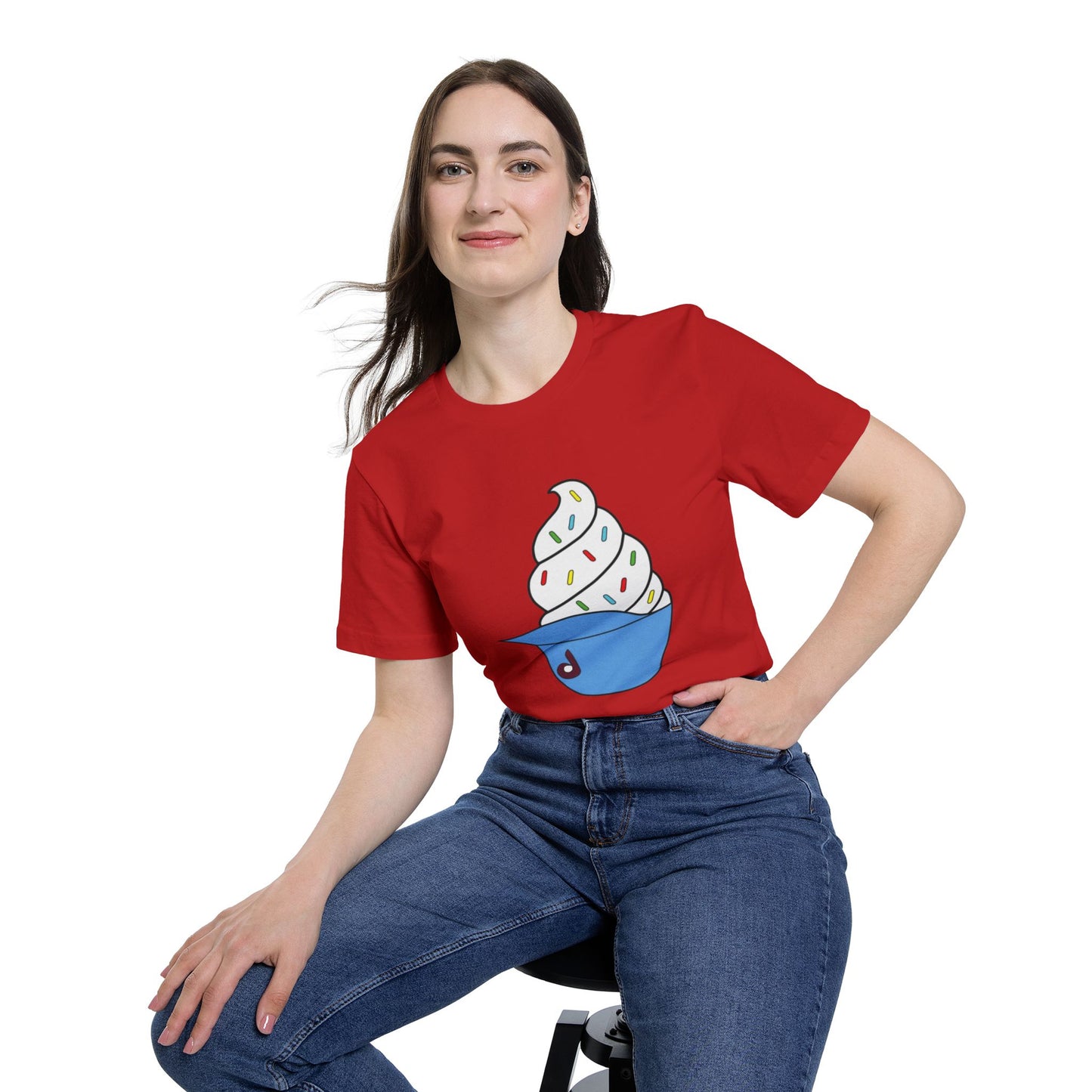 T-Shirt Phillies Old School Ice Cream Cup Design