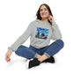 Ice Cube Starry Night Women's Cinched Bottom Hoodie