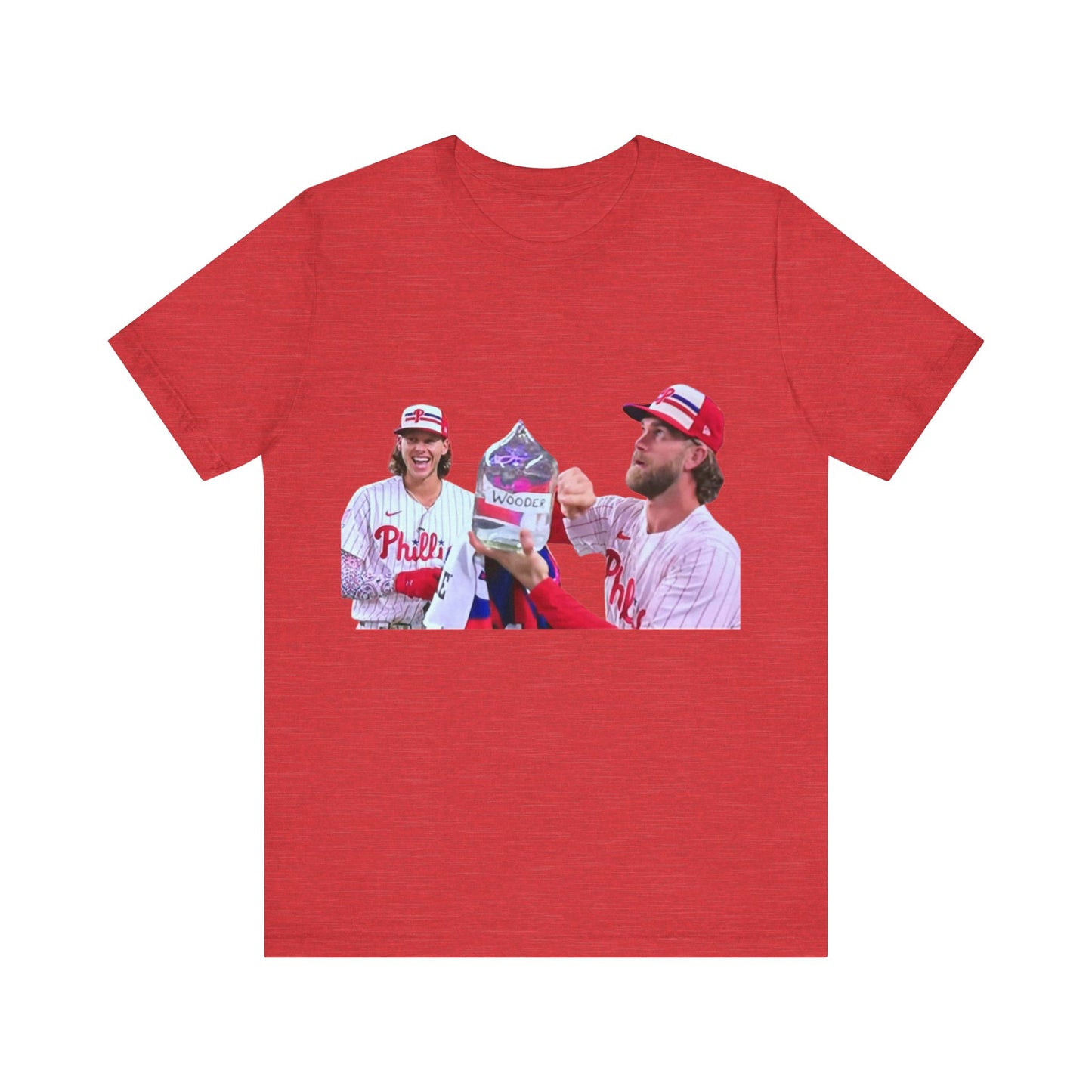 Alec Bohm Bryce Harper Wooder Philadelphia Unisex Jersey Short Sleeve Tee