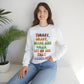 Turkey, Gravy, Beans and Rolls Let me see that Casserole Unisex Heavy Blend™ Crewneck Sweatshirt