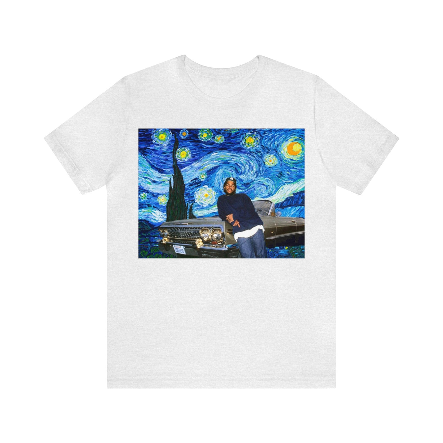 Ice Cube Starry Night Unisex Jersey Short Sleeve Tee