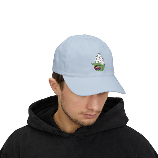 Whimsical Phillies Phanatic Baseball Ice Cream Dad Cap | Fun Summer Hat, Casual Headwear, Gift for Dads, Trendy Dad Hat, Ice Cream Lover Cap