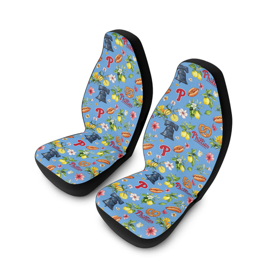 Car Seat Covers - Phillies Italian Summer Baseball Fans