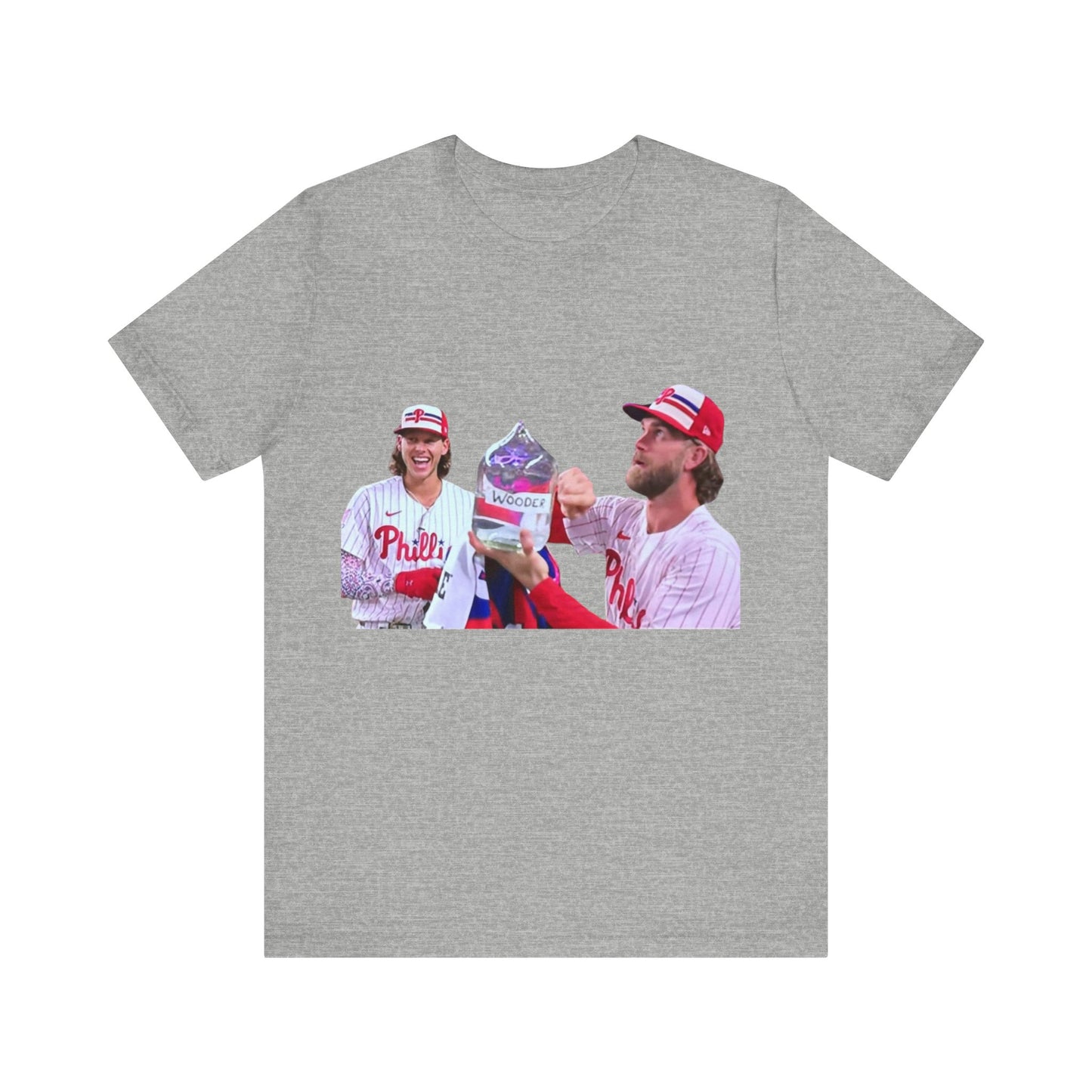 Alec Bohm Bryce Harper Wooder Philadelphia Unisex Jersey Short Sleeve Tee