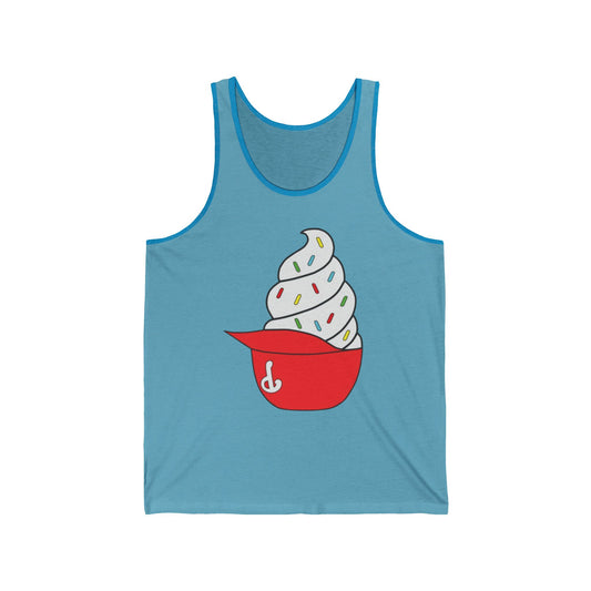 Ice Cream Lover's Unisex Tank - Phillies Ice Cream Hat Design