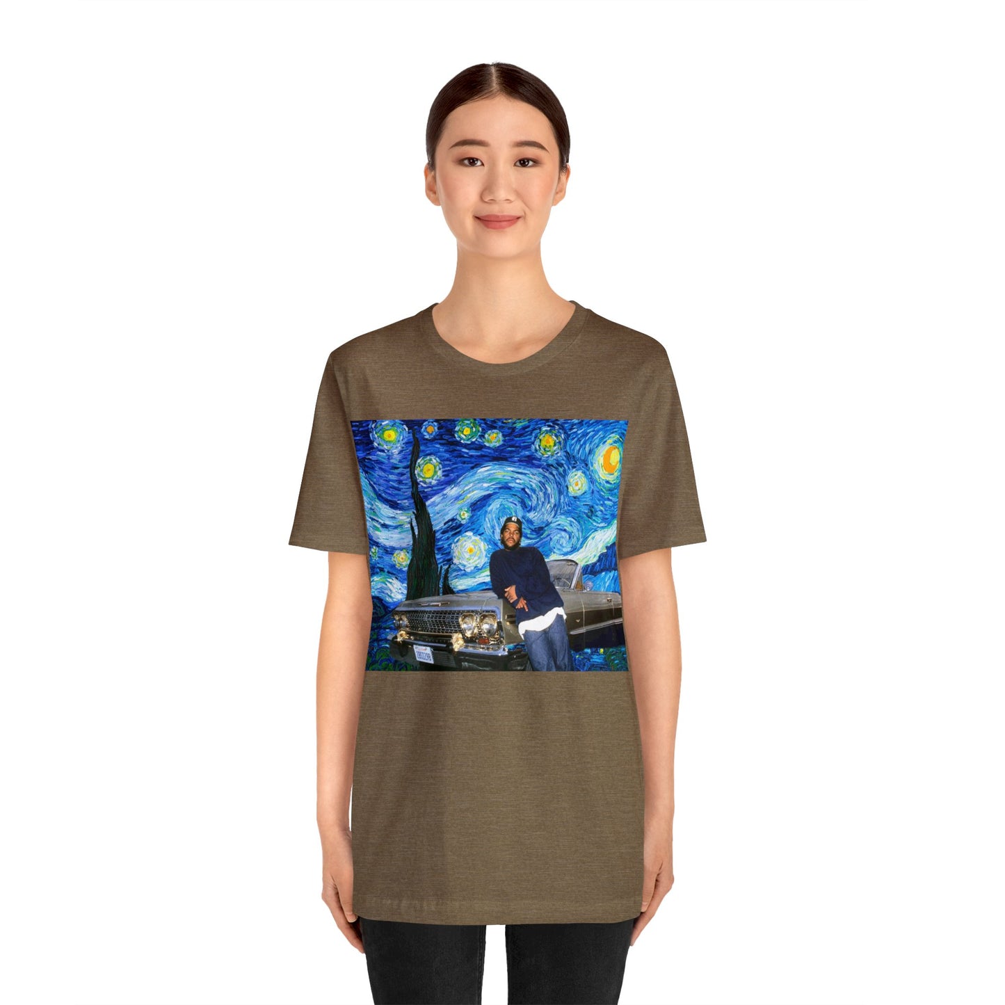 Ice Cube Starry Night Unisex Jersey Short Sleeve Tee