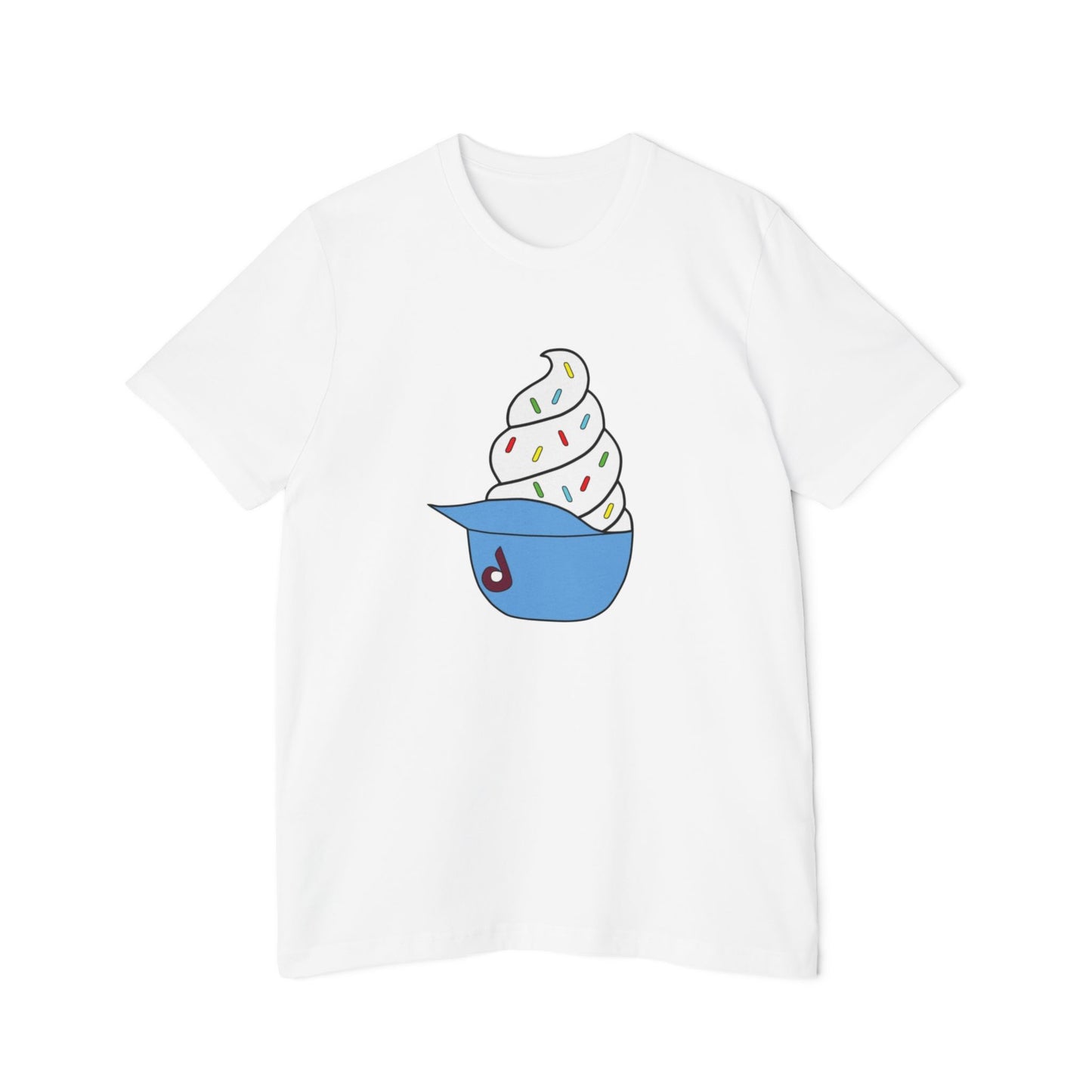 T-Shirt Phillies Old School Ice Cream Cup Design