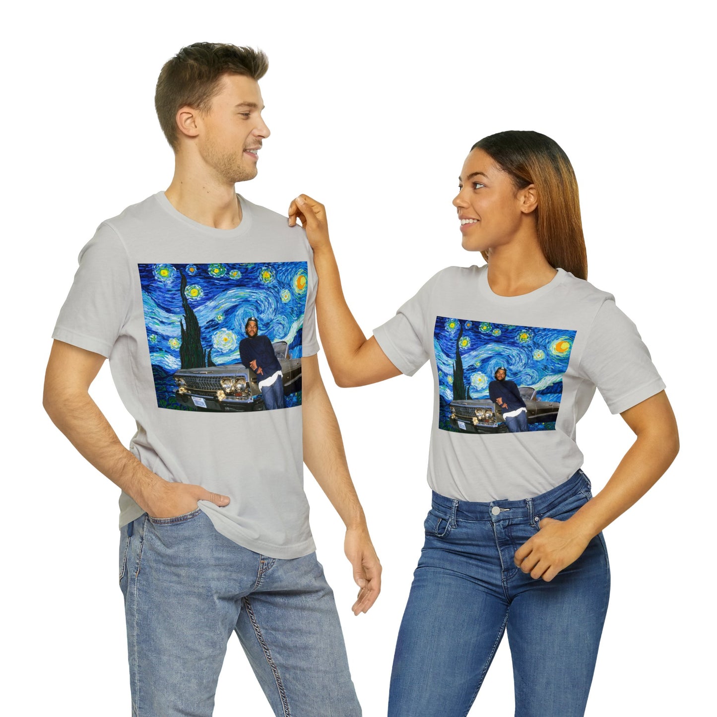 Ice Cube Starry Night Unisex Jersey Short Sleeve Tee