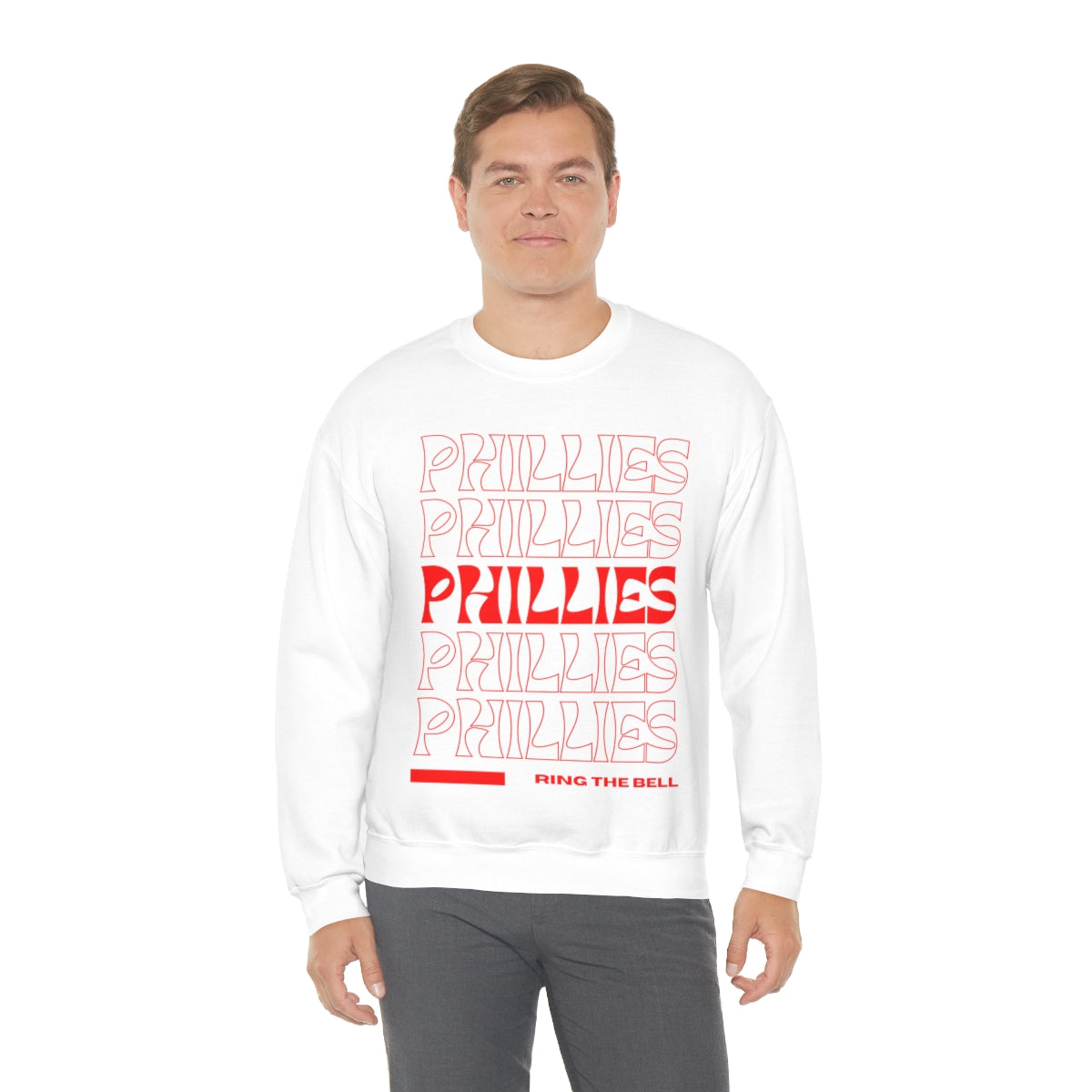 Phillies Retro Unisex Heavy Blend™ Crewneck Sweatshirt