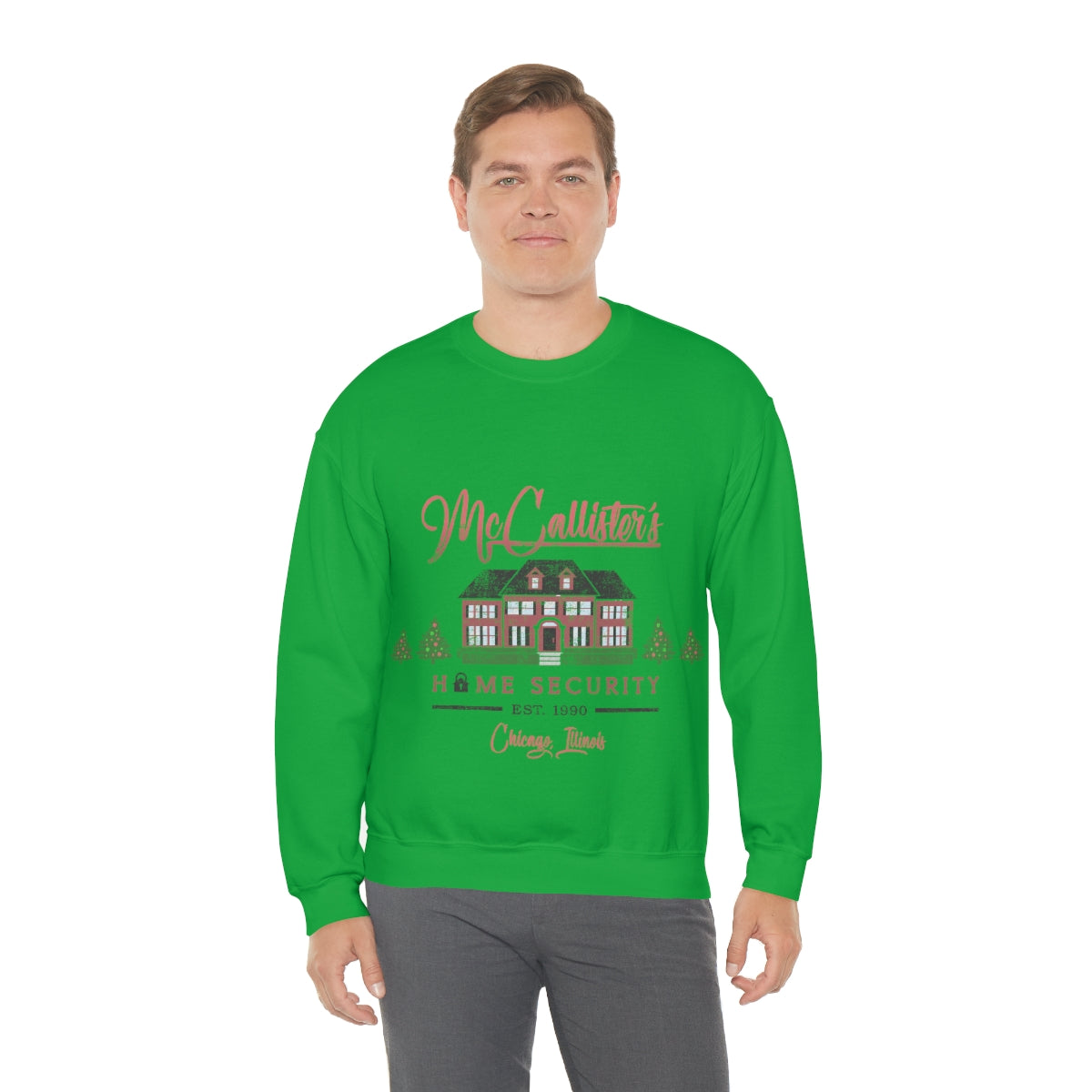 McCallister Home Security Unisex Heavy Blend™ Crewneck Sweatshirt Christmas Home Alone