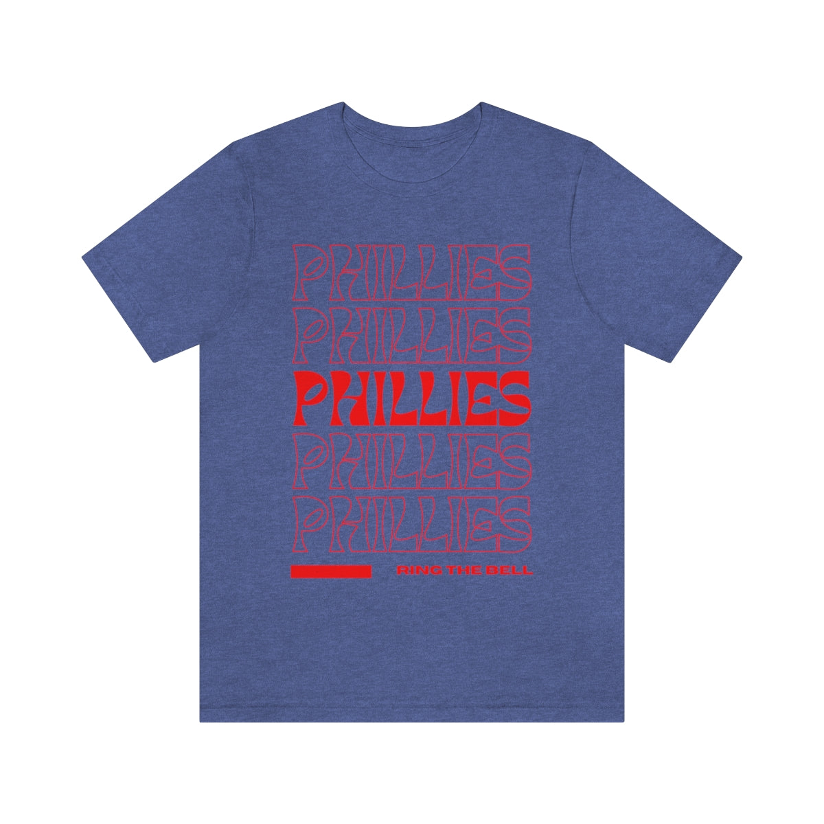 Phillies Retro Unisex Jersey Short Sleeve Tee