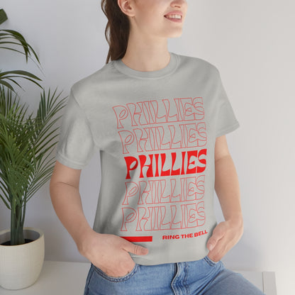 Phillies Retro Unisex Jersey Short Sleeve Tee