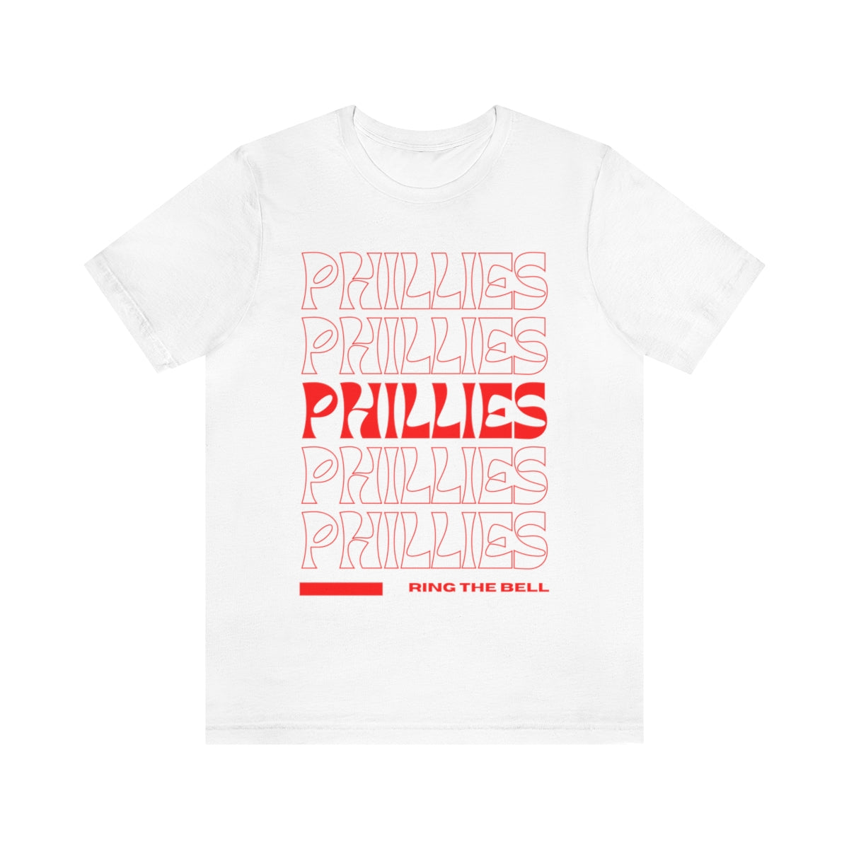 Phillies Retro Unisex Jersey Short Sleeve Tee