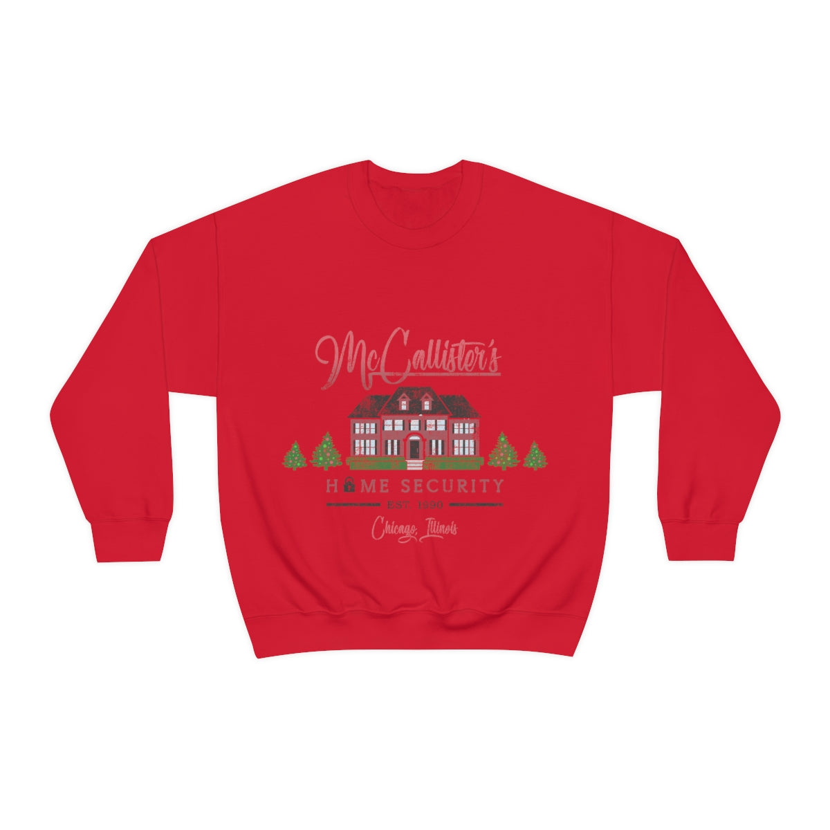 McCallister Home Security Unisex Heavy Blend™ Crewneck Sweatshirt Christmas Home Alone