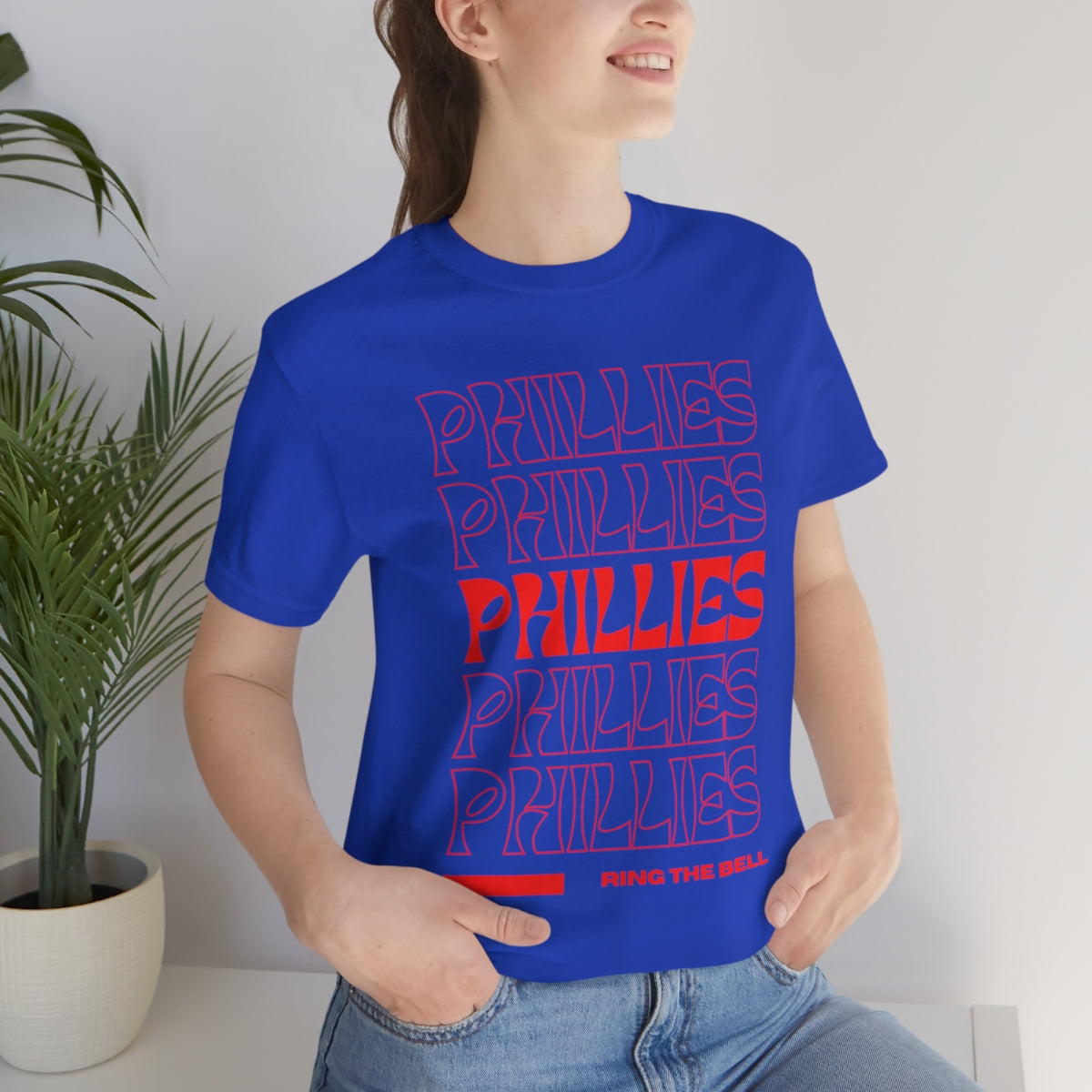 Phillies Retro Unisex Jersey Short Sleeve Tee