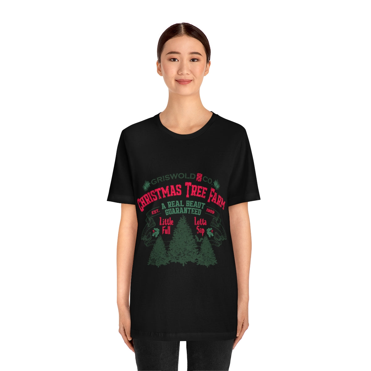 Griswold Christmas Tree Farm Unisex Jersey Short Sleeve Tee Christmas Vacation Griswold trees