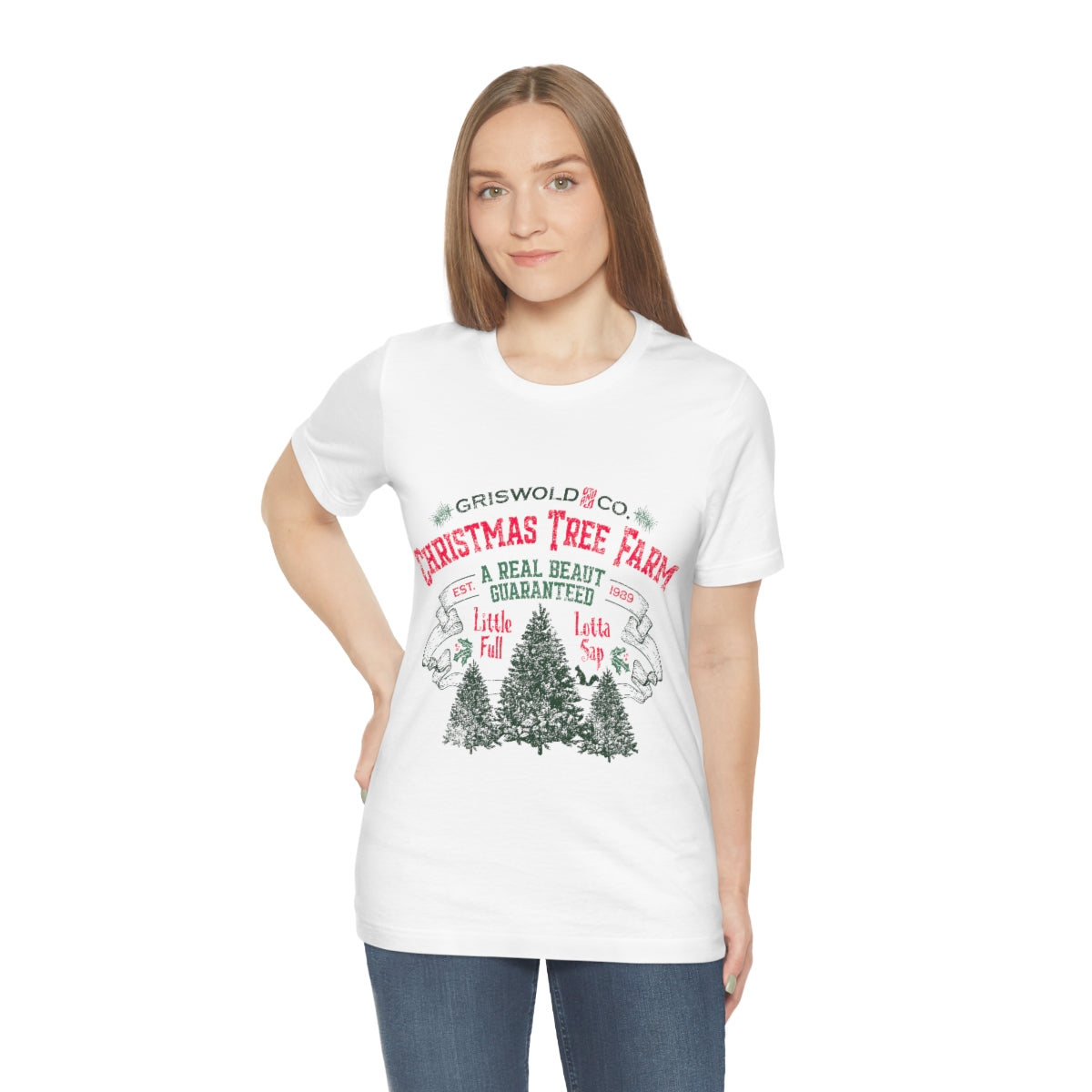 Griswold Christmas Tree Farm Unisex Jersey Short Sleeve Tee Christmas Vacation Griswold trees