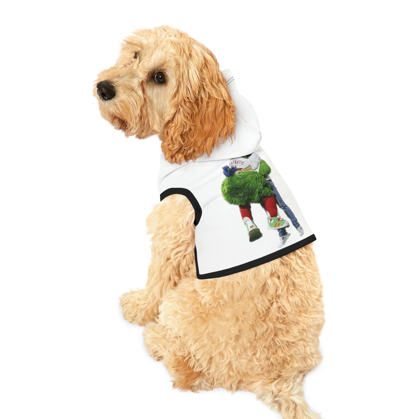 Jason Kelce Hugging the Phanatic! Phanatic Kelce Hug Dog Hoodie