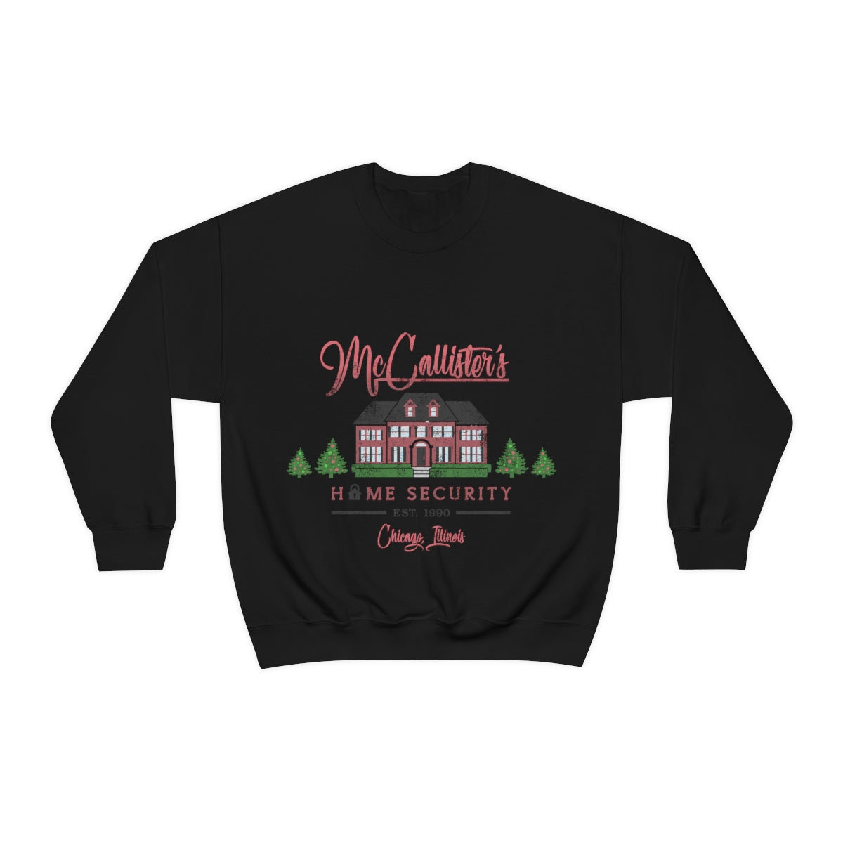 McCallister Home Security Unisex Heavy Blend™ Crewneck Sweatshirt Christmas Home Alone